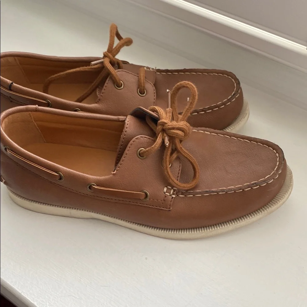 Classic Brown Boat Shoes
